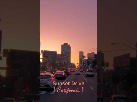 #sunset #sunsetdrive #sunsetdrivecalifornia #losangeles