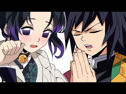 Shinobu's sad cat dance - Kimetsu no Yaiba animation