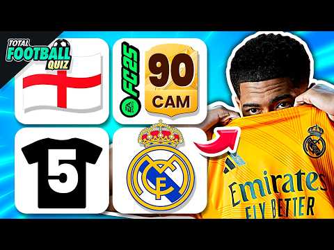 GUESS THE PLAYER BY CLUB + JERSEY + COUNTRY + EA SPORTS FC 25 CARD | QUIZ FOOTBALL TRIVIA 2024