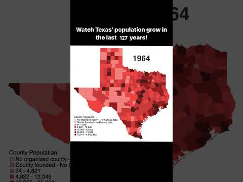 As we celebrate #texasbirthday this weekend, check out the last 127 yrs of Texas’ growth! #data