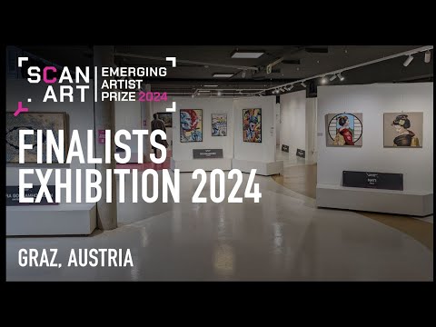 scan.art Emerging Artist Prize 2024 Finalists Exhibitions - 4K Walkthrough