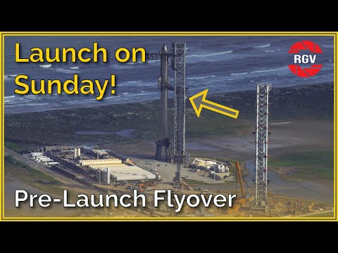 Starship Flight 5 Launch Imminent! Pre-Launch Starbase Flyover Update Episode 60