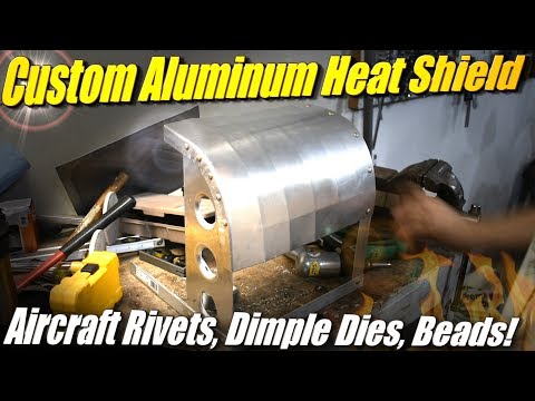 Custom Aluminum Heat shield: Project for my Dad