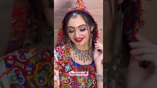 Garba Make-up Look || Dandiya Makeup look || Navratri 2022 || #shorts