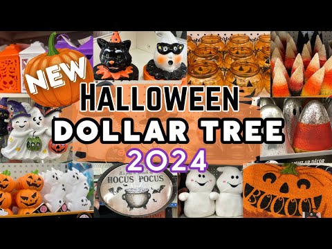 Dollar Tree NEW HALLOWEEN Finds 2024 🎃 | Halloween Decor 2024 | Dollar Tree DIY 2024