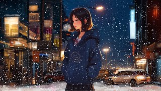 [ Lofi hip hop - Lofi chill ] Study Music Lofi Snowy Chillhop Beats ~ Music Mix