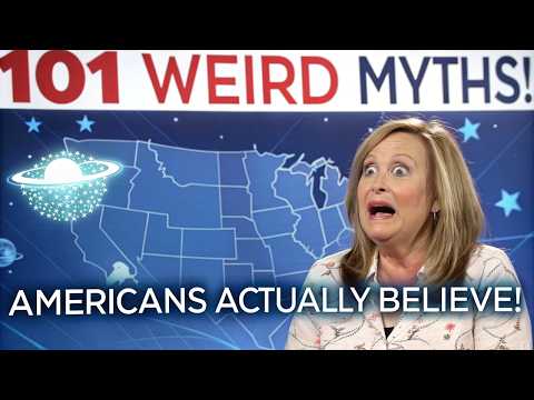 101 Weird Things People Believe in the US | Shocking American Myths You Won't Believe