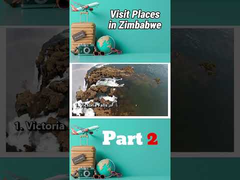 Top 6 Most Beautiful Visit Places in Zimbabwe Part  2 #shortvideo #travelguide