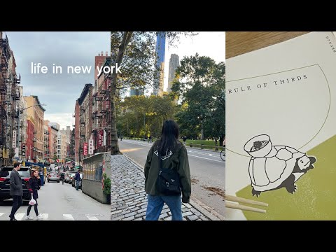 nyc vlog | twins visiting from cornell, brooklyn adventures, cafe hopping, yummy asian food recs