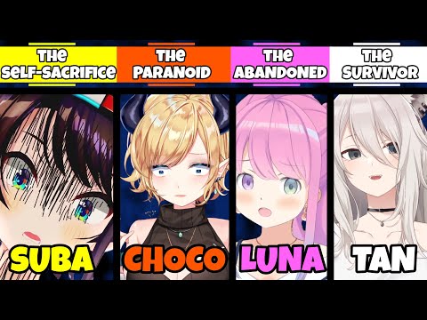 [Hololive] SubaChocoLunaTan Are Just Horror Movie Tropes - Occult Highlights