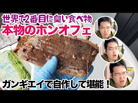 本物のホンオフェをガンギエイで自作して堪能！