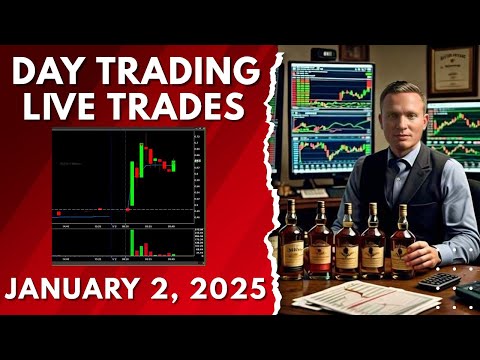 Live Day Trading - Ringing in the New Year #daytrade #stocks