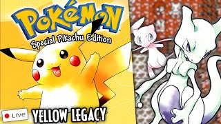 Pokémon Yellow Legacy [Definitive Run] Mew challenges Mewtwo inside the Cerulean Cave (FINALE)