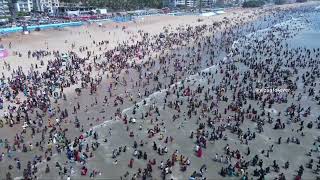 VIZAG BEACH ON MAHA SHIVARATRI | Rk beach | VIZAG