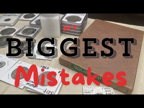 ❗️My BIGGEST Coin Collecting Mistakes❗️I wish I knew then what I know now❗️Don't do this❗️