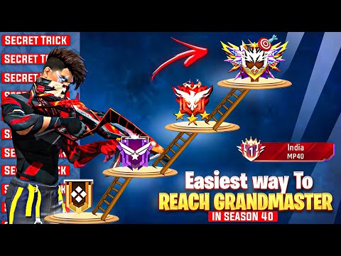 Season 40 Special Tips And Tricks For Br Rank Push | Win Every Solo Ranked Match | Easy Grandmaster