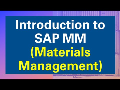 What is SAP MM What is SAP Material Management #SAP #SAPMM #interview #job #interviewquestions