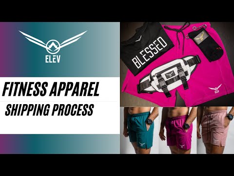 Fitness Apparel Shipping Process #shipping #activewear #ecommerce #smallbusiness #clothingbrand