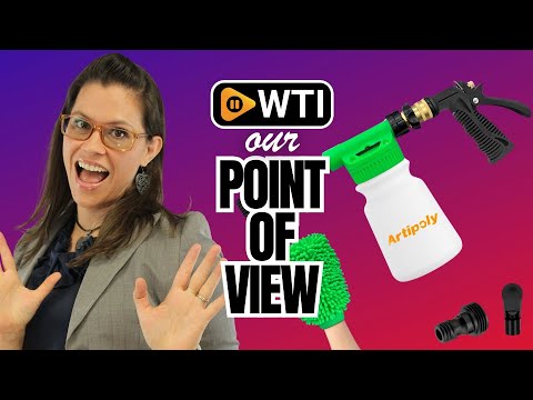 ARTIPOLY Car Wash Foam Gun | POV | Would you buy it?