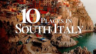 10 Most Beautiful Places to Visit in Southern Italy 4K 🇮🇹 | Where to Travel in Italy