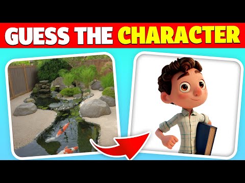 Guess the Hidden LUCA Animation Characters by ILLUSION! 💫 | Squint Your Eyes | Alberto Scorfano