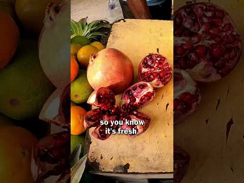 Lucky Pomegranate Juice in Kolkata, India 🇮🇳