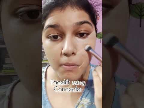 Trying Viral Face Lift Concealer Hack