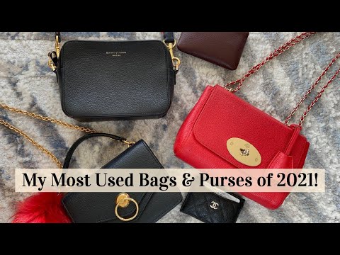 My Most Used Bags and Purses of 2021 |  Ft. Mulberry, Chanel, Aspinal of London