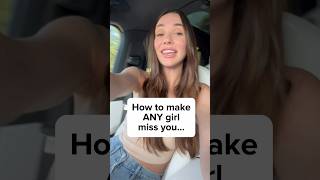 How to make any girl miss you… #datingcoach #datingcoachformen #datingadvice