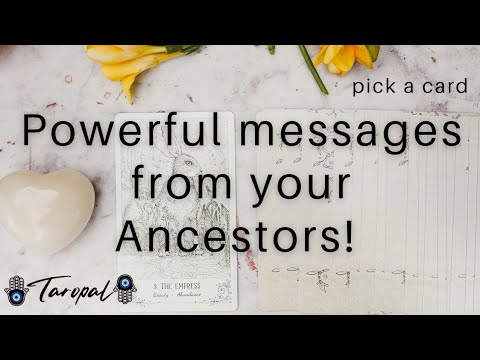 Powerful Messages From Your Ancestors 👵You need to hear this rn 😇🤗  Pick a card 🪬✨️ #ancestors