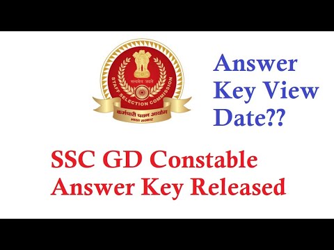 ssc gd constable 2021 answer key || ssc gd answer key 2021 out || ssc gd answer key kaise dekhe