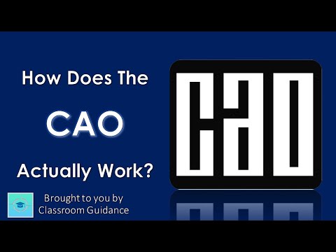 How does the CAO actually work?