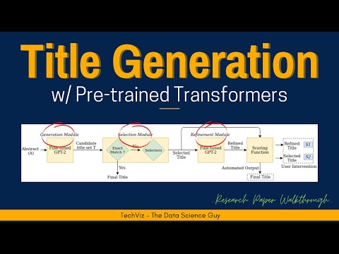 Automatic Title Generation for Text with Transformer Language Model (Research Paper Walkthrough)