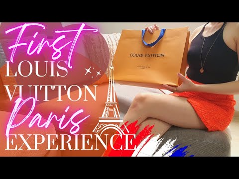 FIRST LOUIS VUITTON PARIS EXPERIENCE!