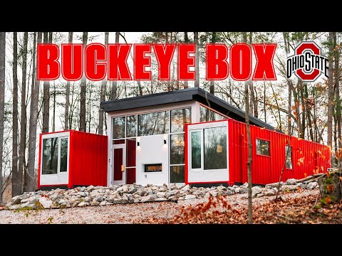 Container Home Like No Other: The Buckeye Box! Full Tour!