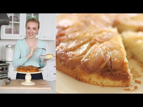 Pear Upside-Down Cake- Sweet Talk with Lindsay Strand