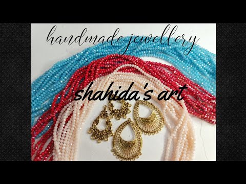 How to make beautiful metal earings at home using metal charms || DIY || shahida's art