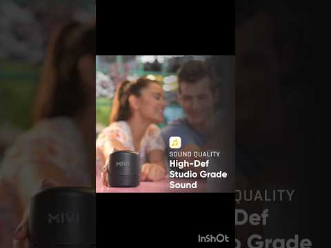 Portable Bluetooth Speaker|Mivi|12 hours playback|high quality sound|good sound|#shorts #ytshorts