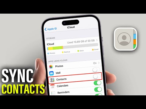 How To Sync Contacts On iPhone (ANY iPhone)