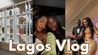 LAGOS VLOG: BEST WEDDING PARTY EVER! + we getting PR packages now + lil girls trip + night out