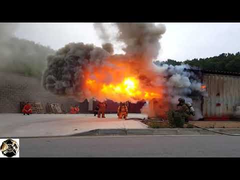 Backdraft Training South Korea