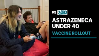 The young Australians choosing to get the AstraZeneca COVID-19 vaccine | 7.30