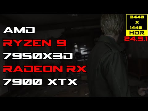 Silent Hill 2 Remake Ray Tracing Max Settings Ultrawide 3440x1440 | RX 7900 XTX | R9 7950X3D