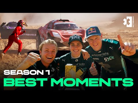 Season 1 Best Bits ft Carlos Sainz Scary Moments and Rosberg's Team Crowned Champions | Extreme E