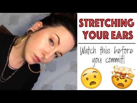 What they *DIDN'T* tell you about stretching your ears! | Body Modification Chat