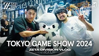 幕張にZETA大集合！日本最大級の4日間に感謝します。| TOKYO GAME SHOW 2024 // ZETA DIVISION VLOG