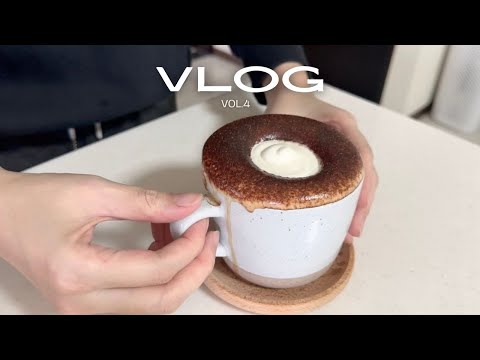 vlog.4/冷冷的11月：鍋煮奶茶、甜甜圈拿鐵，還有我養的皮卡丘！/雙十一買的小物🛍️