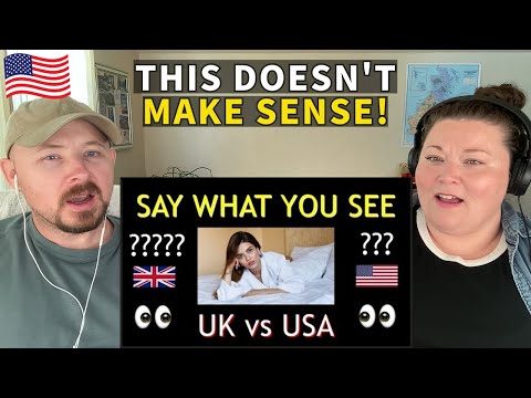 Americans React to BRITISH vs AMERICAN English *55 Differences*