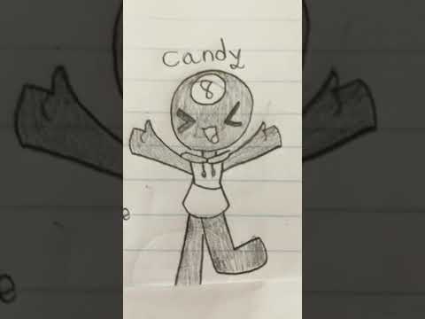 Candy and chocolate and cookies #dandyworld #dandy #oc #drawing #art