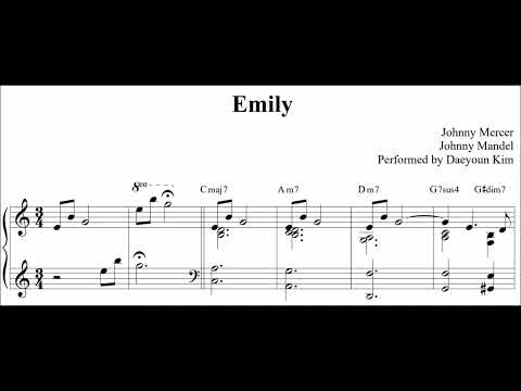 [Ballad Jazz Piano] Emily (sheet music)